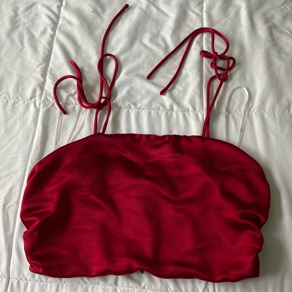 Red S lulus top